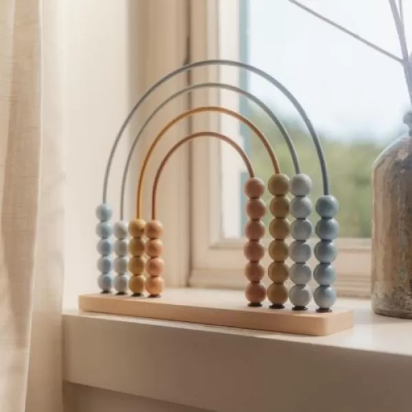 Little Dutch Počítadlo dřevěné duha Forest Friends