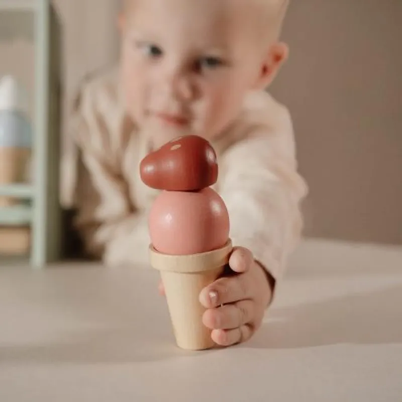 Little Dutch Zmrzlinový stánek dřevěný