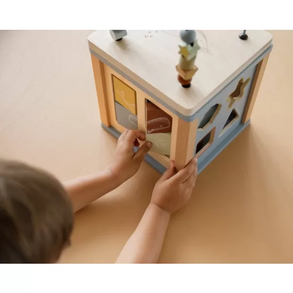 Little Dutch Kostka s aktivitami dřevěná Ocean