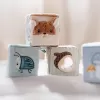 Little Dutch Kostky textilní 4 ks Forest Friends