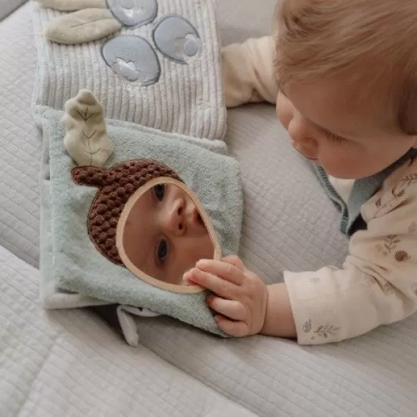 Little Dutch Textilní knížka s aktivitami Forest Friends