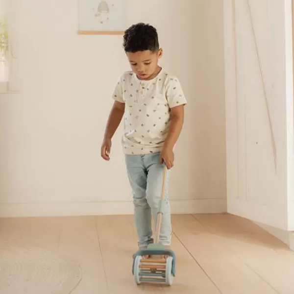 Little Dutch Tahací hračka na tyči Forest Friends