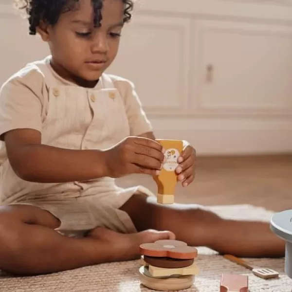 Little Dutch Barbecue sada dřevěná