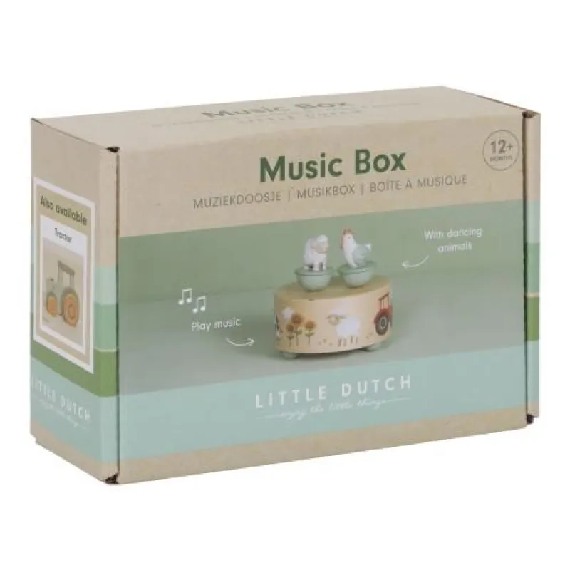 Little Dutch Hudební box natahovací Farma