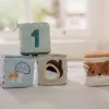 Little Dutch Kostky textilní 4 ks Forest Friends