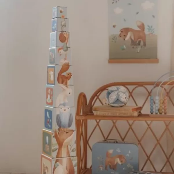 Little Dutch Kostky komín Forest Friends