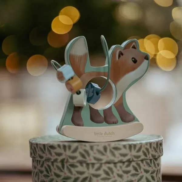 Little Dutch Liška se spirálou dřevěná Forest Friends