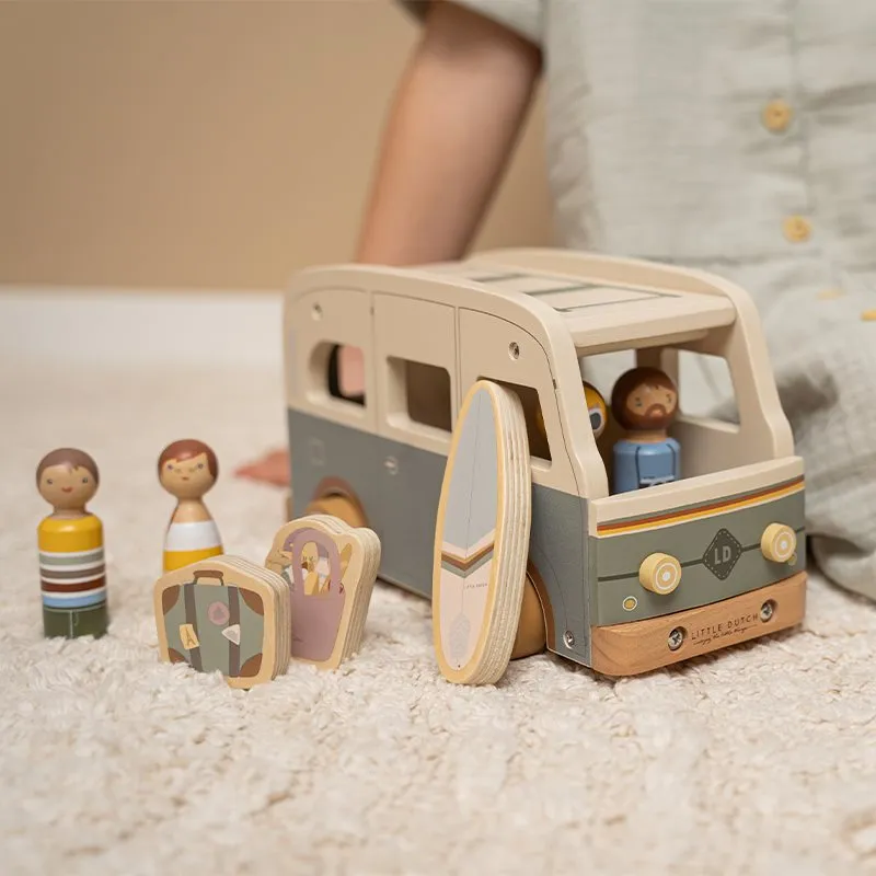 Little Dutch Karavan dřevěný Vintage