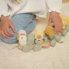 Little Dutch Vláček dřevěný slepička Farma