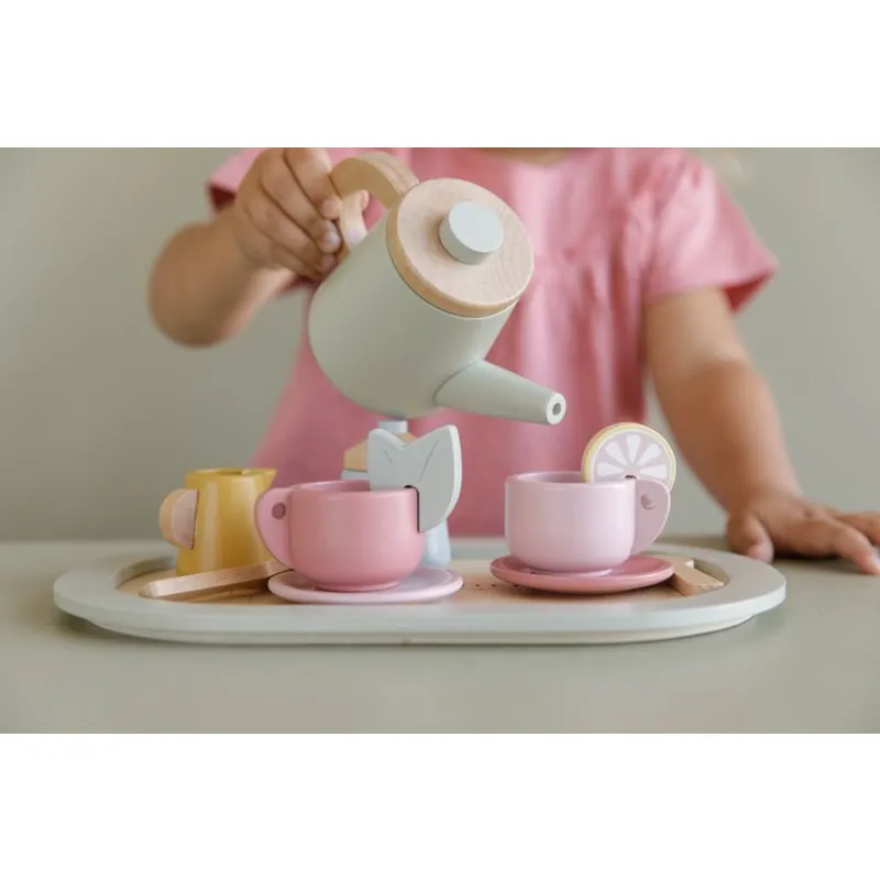 Little Dutch Čajový set dřevěný