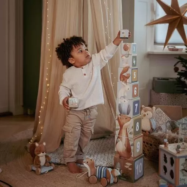 Little Dutch Kostky komín 10 ks Farma