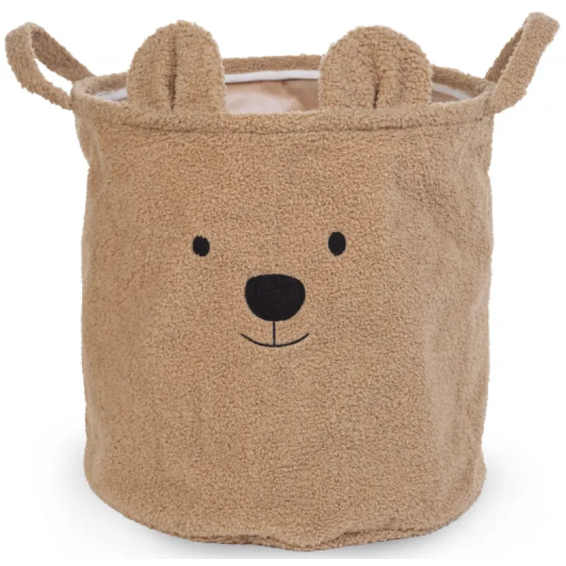 Childhome Koš na hračky Teddy 40x40x40 cm