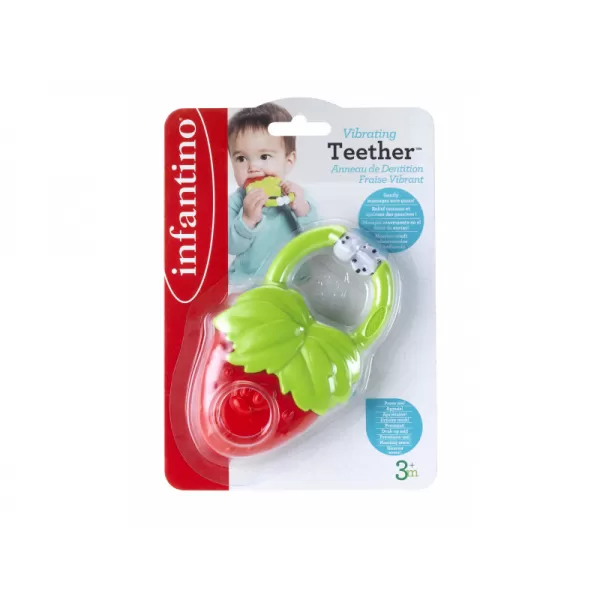 Infantino Vibrující kousátko Jahoda