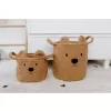 Childhome Koš na hračky Teddy 30x30x30 cm