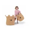 Childhome Koš na hračky Teddy 30x30x30 cm