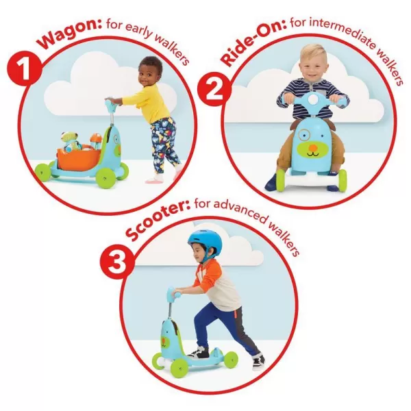 Skip Hop Zoo odrážedlo 3v1 Ride-On 12m+ do 20kg