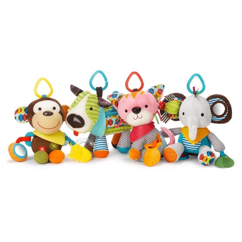 Skip Hop Hračka na C kroužku aktivní Bandana Buddies Opička 0 m+