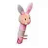 BabyOno Hračka pískací zajíček Julie 6 m+