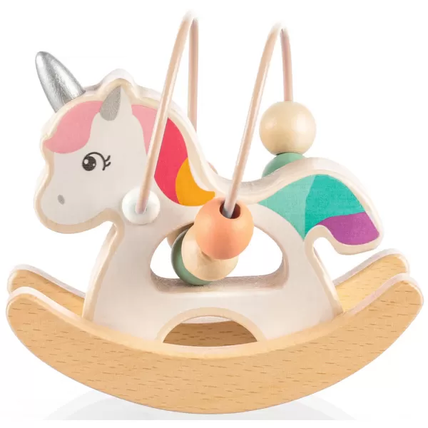 Zopa Dřevěný aktivity jednorožec