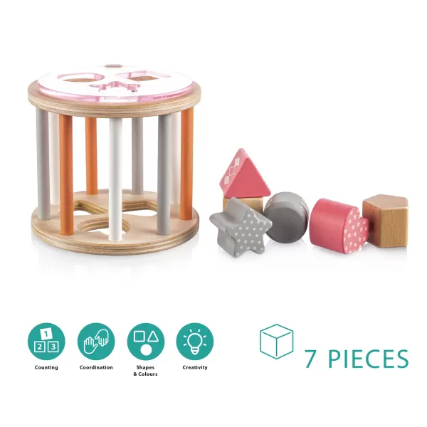 Zopa Dřevěná aktivity vkládačka