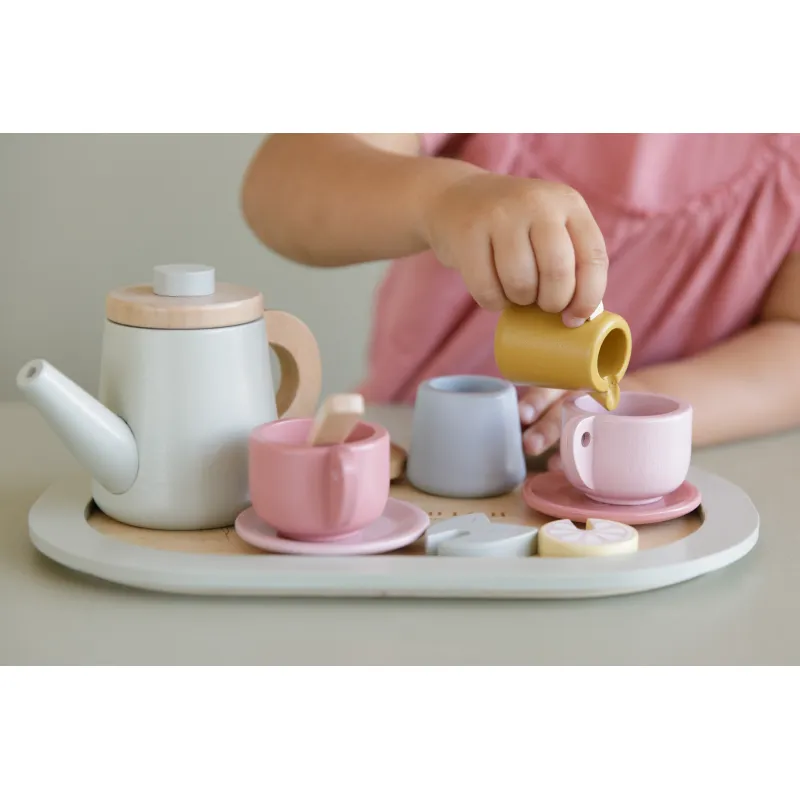Little Dutch Čajový set dřevěný
