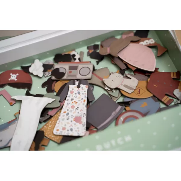 Little Dutch Magnetická hra oblékací Jim & Rosa