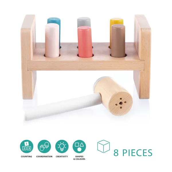 Zopa Dřevěná zatloukačka, Nailer