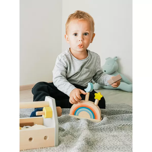 Zopa Dřevěná vyskakovací hračka