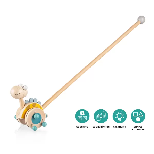 Zopa Dřevěný jezdík Dinosaurus