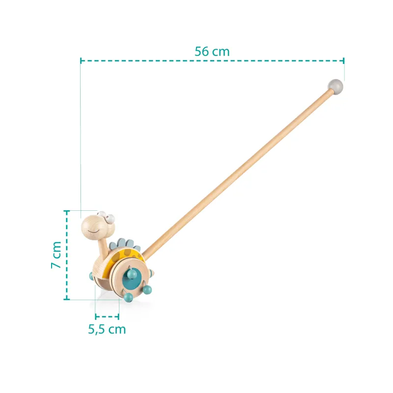 Zopa Dřevěný jezdík Dinosaurus