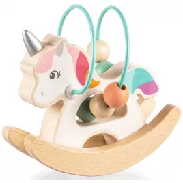 Zopa Dřevěný aktivity jednorožec