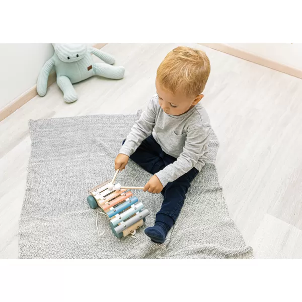 Zopa Dřevěný tahací xylofon