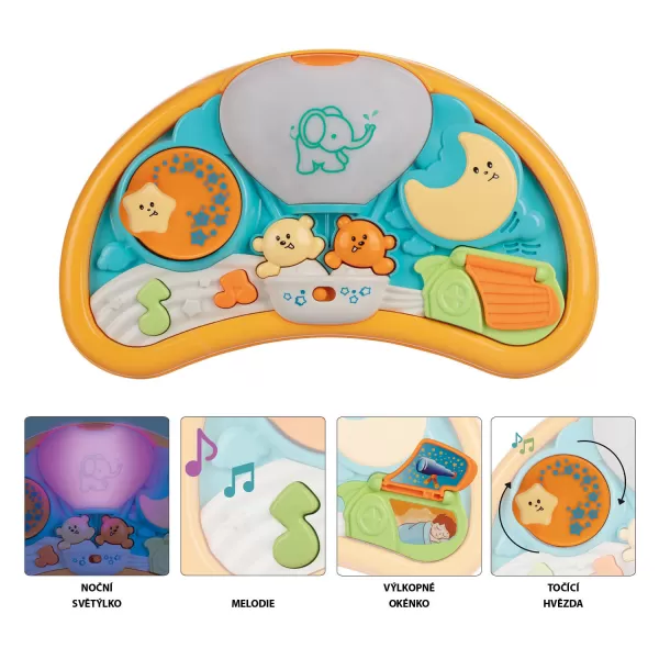 Zopa Noční světlo s ukolébavkou