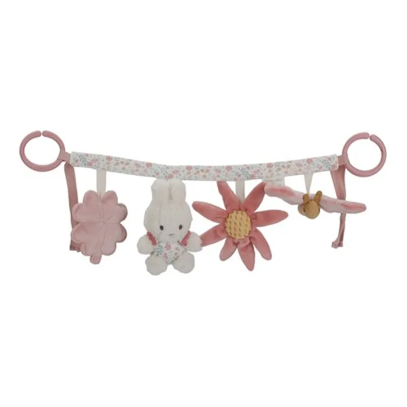 Little Dutch Řetěz na kočárek králíček Miffy Lucky Blossom