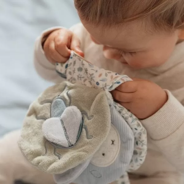 Little Dutch Závěsná textilní knížka králíček Miffy Lucky Leaves