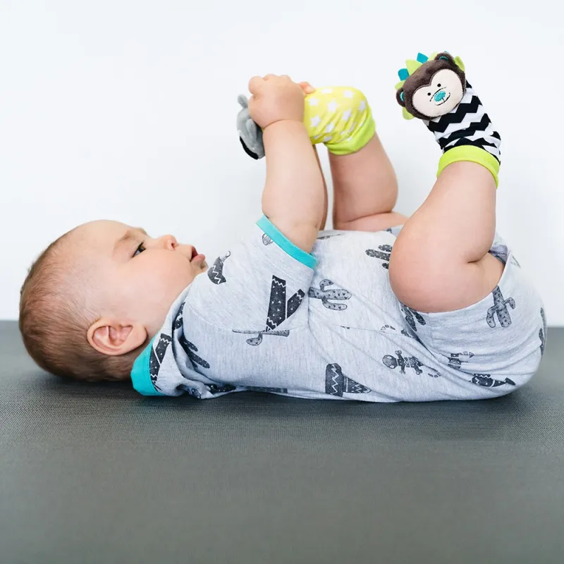 BBLÜV Düo Chrastítka na nohu