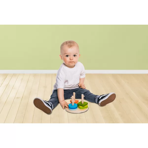 Zopa Dřevěná Montessori puzzle, Wood