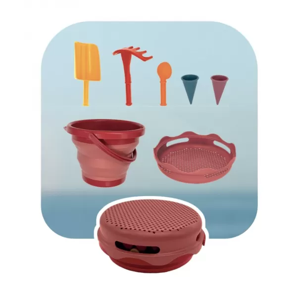 COMPACTOYS Skládací sada na písek 7v1