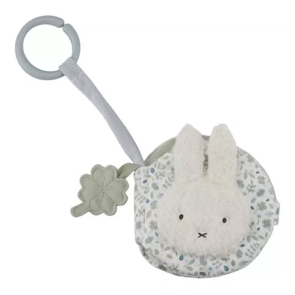 Little Dutch Závěsná textilní knížka králíček Miffy Lucky Leaves