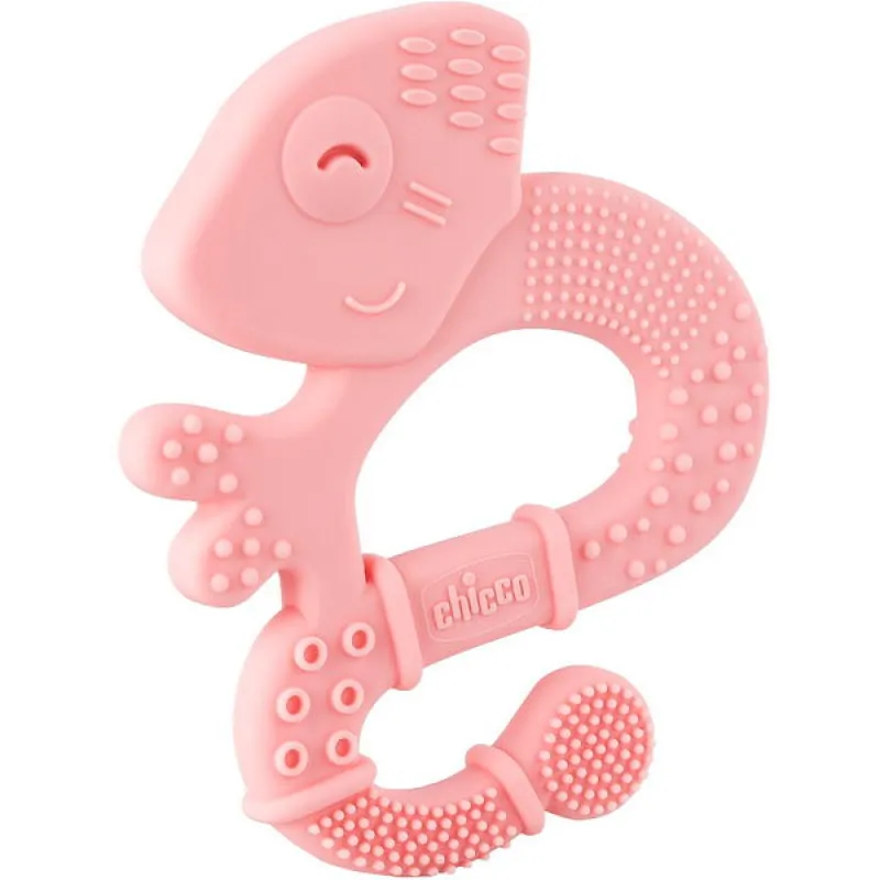 CHICCO Kousátko silikonové Super Soft Chameleon 2m+