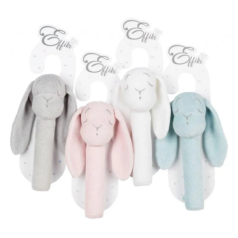 EFFIKI Effik bunny chrastítko