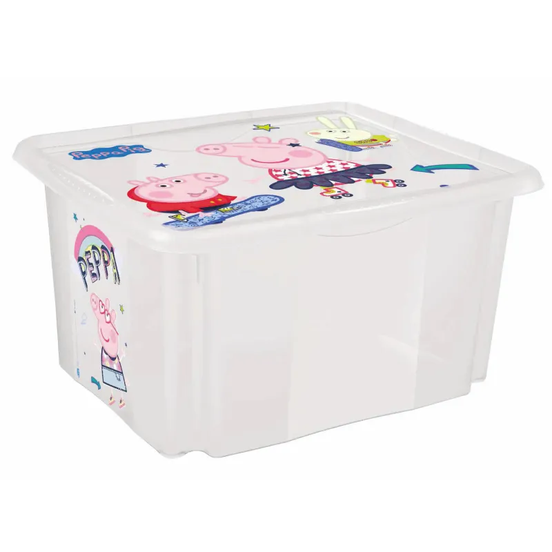 Keeeper Úložný box s víkem malý "Peppa"
