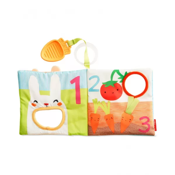 SKIP HOP Knížka edukační textilní na C kroužku, 0+