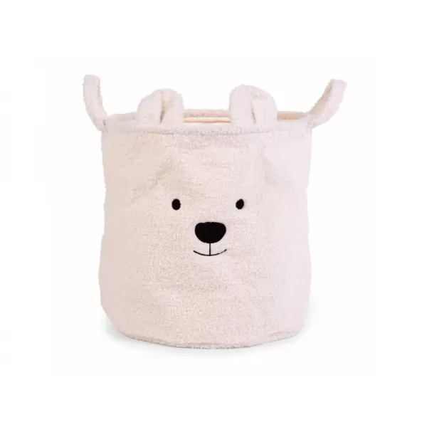 Childhome Koš na hračky Teddy 40x40x40 cm