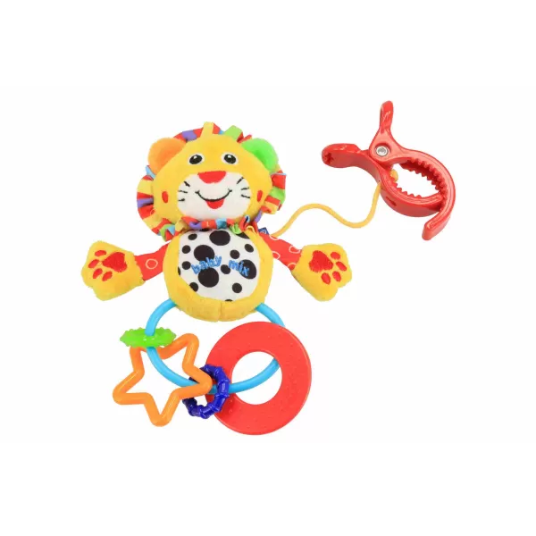 Baby Mix Plyšová hračka s chrastítkem gepardík