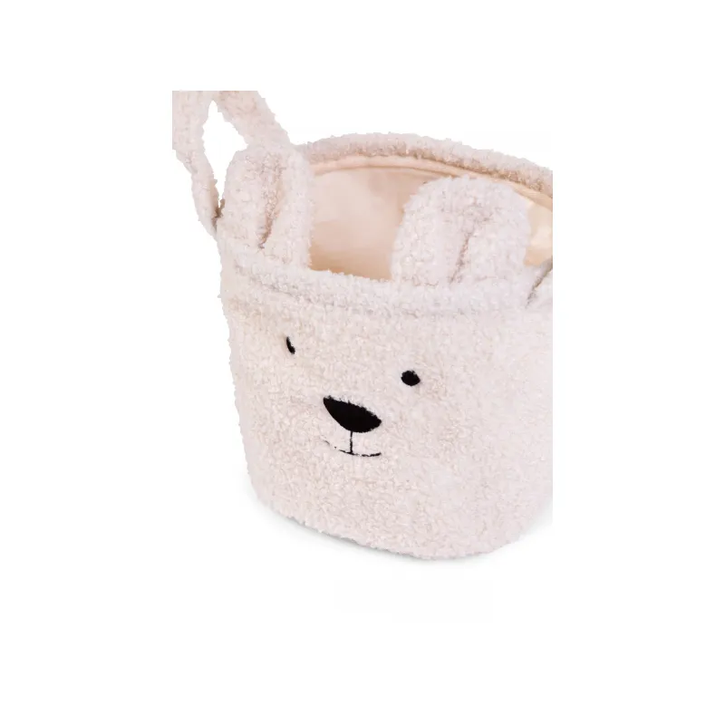 Childhome Koš na hračky Teddy 25x20x20 cm