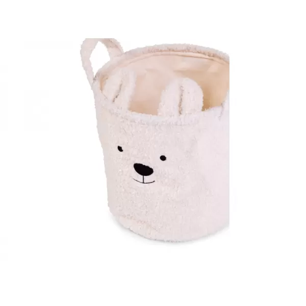 Childhome Koš na hračky Teddy 40x40x40 cm