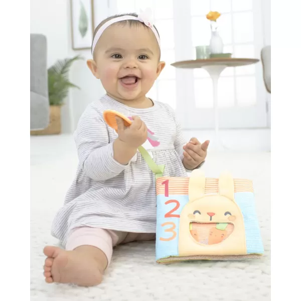 SKIP HOP Knížka edukační textilní na C kroužku, 0+