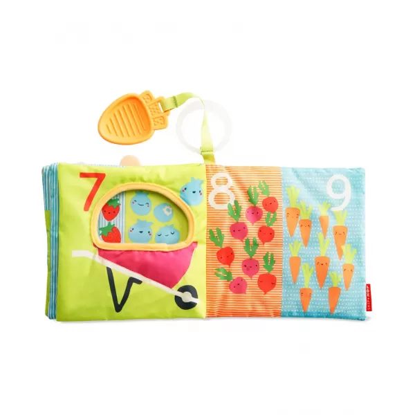 SKIP HOP Knížka edukační textilní na C kroužku, 0+