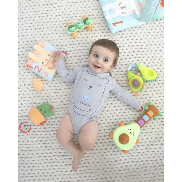 SKIP HOP Knížka edukační textilní na C kroužku, 0+